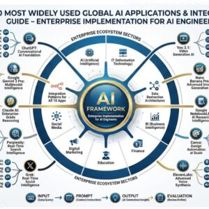 Top 10 most widely used global AI applications with enterprise integration roadmap for AI engineers and IT leaders