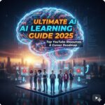 "TOP 10 AI YouTube Channels 2025 | Complete 6-Month Roadmap | $150K+ Career Guide 🚀 Everything you need to break into AI (100% FREE resources)