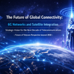Presenting the 6G network architecture with terahertz spectrum technology, LEO satellite integration, and AI-powered telecommunications infrastructure for global connectivity by 2030