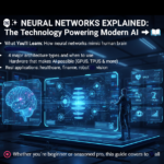 "Interactive neural network visualization showing interconnected nodes and synapses with glowing connections representing artificial intelligence architecture